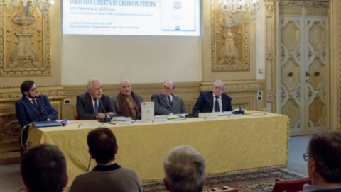 2019年2月4日，欧洲信仰自由联盟（FOB）举办的会议现场（来源：FOB）